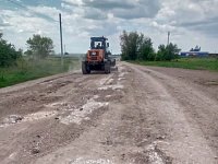 В Ольшанке ремонтируют дорогу