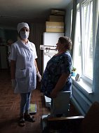 Специалисты центра Здоровья оказали медицинскую  помощь сельчанам