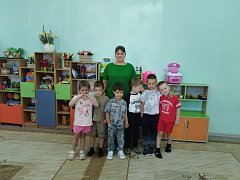 Дошкольники «оказались» на острове развлечений