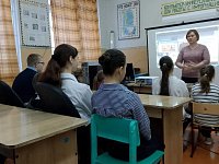 Урок патриотизма прошел для школьников Благовещенки