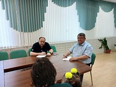 Глава района провел прием граждан