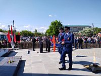 Сотрудники прокуратуры Самойловского района почтили память героев Великой Отечественной войны