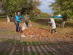 В Красавке прошел субботник