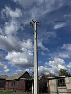 В с. Крийнички дополнительно установили электрофонари