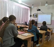 Урок Мужества прошел в Полоцкой школе