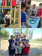 Полоцкие школьники играли в «Зарницу»
