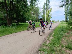 В Хрущевке в честь Дня России прошел велопробег