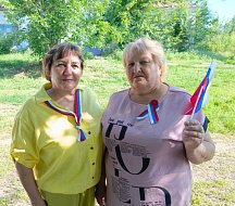 В Хрущевке прошла патриотическая акция
