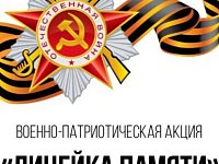 Коллективы Полоцкого СДК и школы присоединились к акции «Линейка памяти»
