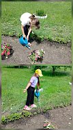 Не только отдыхают, но и помогают