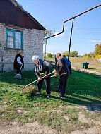 Жители с. Воронино присоединились к месячнику по благоустройству