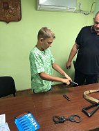 Юные защитники правопорядка побывали с экскурсией в отделе полиции