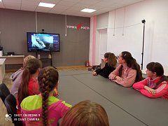 Школьники узнали новое о российской космонавтике