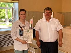 Состоялось торжественное чествование лучших представителей социальной сферы района