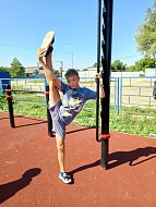 В Самойловке открыли еще одну спортивную площадку