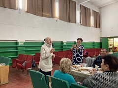 Посиделки «Душою молодые всегда» прошли в Еловатском Доме культуры