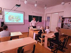 В Полоцкой школе прошёл урок добра к юбилею Агнии Барто