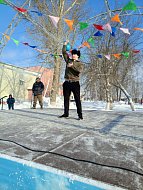 На главной площади р.п. Самойловки прошло яркое и веселое гулянье – праздник «Широкая Масленица»