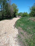 Начался ремонт дороги в с. Николаевке