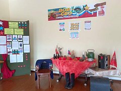 В Хрущевском клубе работает выставка-инсталляция «Неугасима память поколений»
