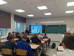 Школьники отработали алгоритмы оказания первой помощи пострадавшему 