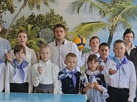 Сельхозтоваропроизводители подарили школьникам спортинвентарь