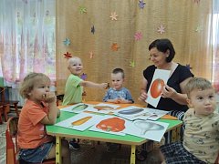 В День овощей дошкольники собрали урожай