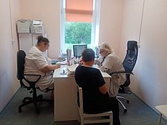 Врач провел выездной прием