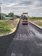 В Новоалександровке завершился ремонт дороги на улице Рабочей
