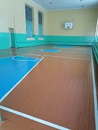 В Криушанской школе отремонтировали полы в спортзале