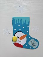 Новогодние «валенки» сделали юные «Креативщики»