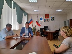 А.Б. Кольцов посетил Самойловский район