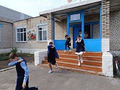 В Полтавской школе прошел открытый урок по основам безопасности