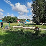 В селе Полоцком прошла акция «Мир, благородство»