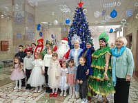 В РЦДК прошло новогоднее представление для детей участников СВО