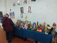 В Крийничковском сельском клубе работала выставка мягких игрушек