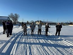 На стадионе «Юность» прошли лыжные гонки