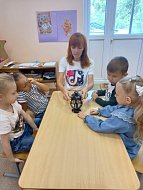 Дети через игру прикоснулись к русской культуре