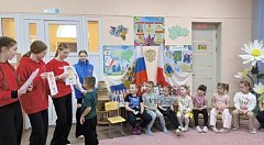 «Первые» побывали в гостях у дошкольников