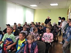 Юные защитники правопорядка побывали с экскурсией в отделе полиции