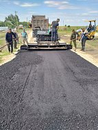В Новоалександровке завершился ремонт дороги на улице Рабочей