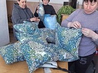 В п. Садовом организовали пошив белья для нужд госпиталя