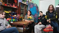 Прошел мастер-класс «Букет без сада: искусство синельной флористики» 