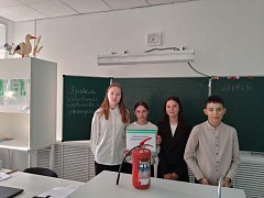 Открытый урок в целях безопасности детей
