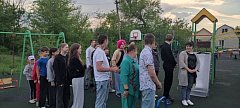 В Краснознаменском отметили День семьи по-спортивному
