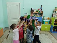Дошкольники «оказались» на острове развлечений