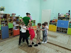 Дошкольники «оказались» на острове развлечений