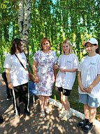 В Святославке молодежь провела патриотическую акцию