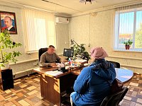 Глава Святославского поселения провел приём граждан