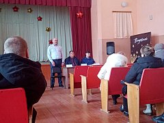 Глава района встретился с жителями Красавского МО